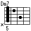 Dm7ハイコード