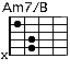 Am7/B